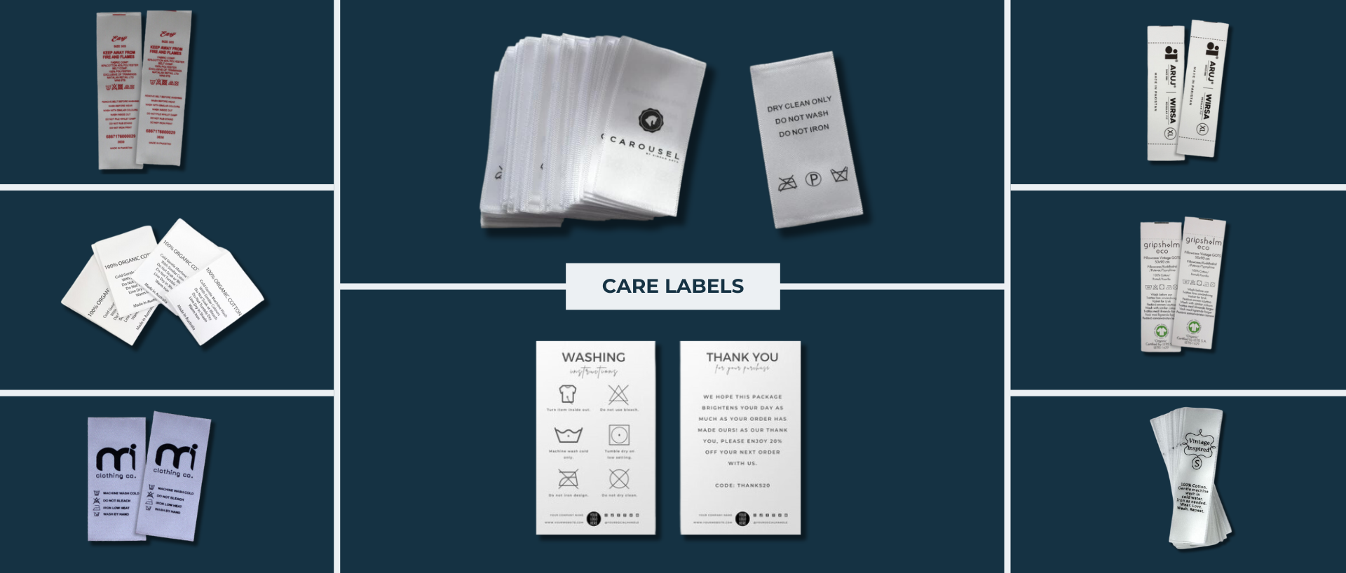 Care labels